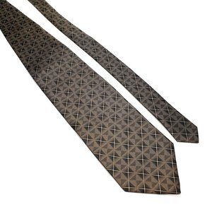 Bordeaux Mens Necktie Accessory Shiny Office Work Casual Dad Gift Gold Black